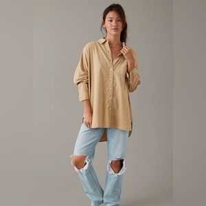 NWOT American Eagle Go Big Oversized Shirt, size medium
